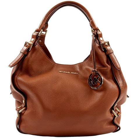 michael kors brown bag uk|Michael Kors brown leather bag.